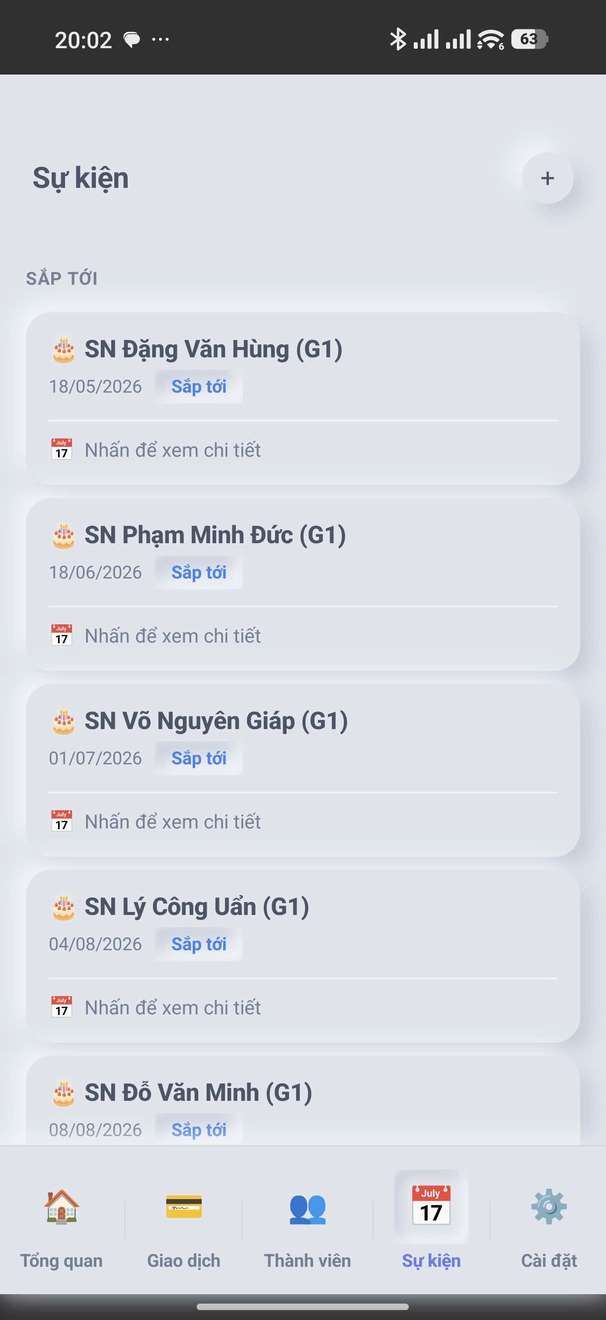 Sự kiện